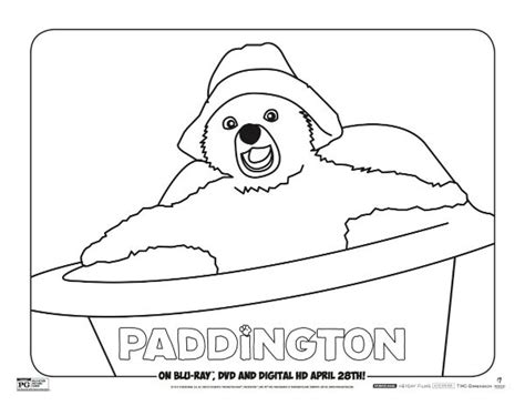 Free Paddington Coloring Page - Mama Likes This