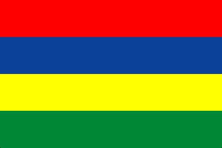 CIA - The World Factbook 2002 -- Flag of Mauritius