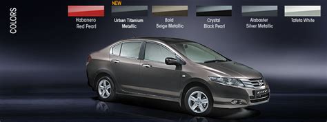 Honda City colors India