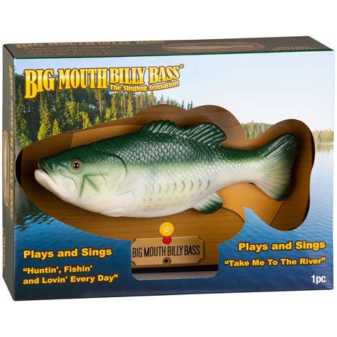 Gemmy Big Mouth Billy Bass The Singing Sensation - Walmart.com