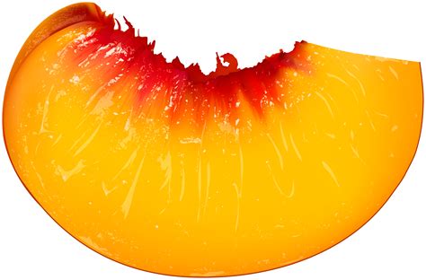 Peach clipart sliced, Peach sliced Transparent FREE for download on ...