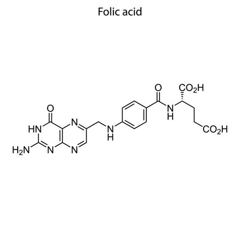 Skeletal formula of molecule. 8055508 Vector Art at Vecteezy