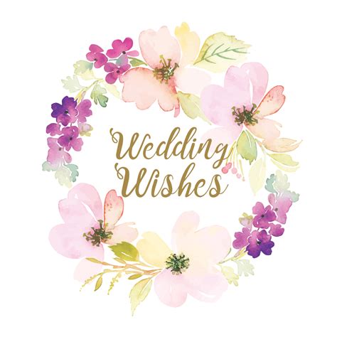 Wedding Wish Cards Printable Free | Free Printable