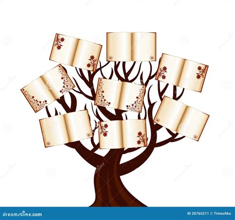 Tree With The Books Stock Image - Image: 20765211