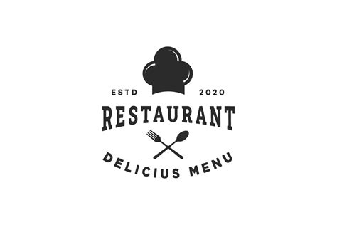 Modern Restaurant Logo Design Template Graphic by syaefulans · Creative ...