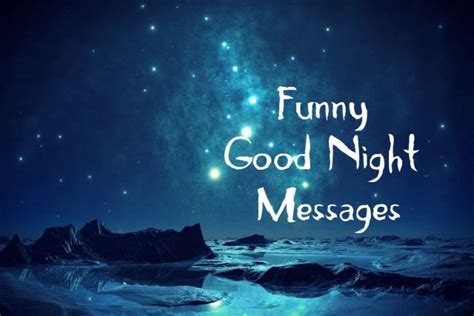 40 UNFORGETTABLE Funny Good Night Messages and Quotes