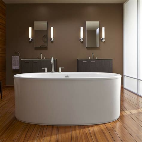 Kohler SUNSTRUCK™ 66 X 36 INCHES OVAL FREESTANDING BATHTUB WITH ...