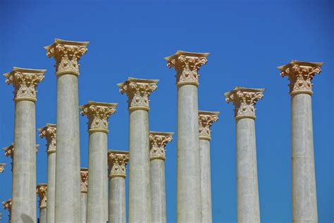 Corinthian Columns Photograph by Harry Spitz