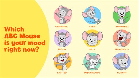 ABCmouse.com on Twitter: "Which ABC Mouse is your mood right now ...