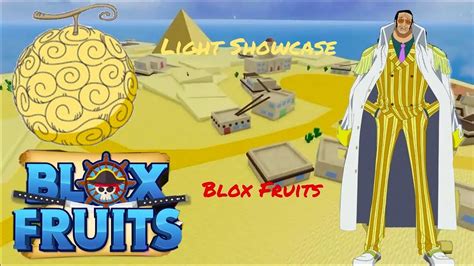 Light Fruit Showcase Blox Fruits Roblox - YouTube