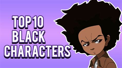 Top 10 Black Cartoon Characters - MarsReviews - YouTube