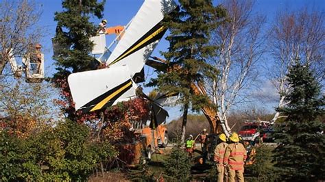 Manitoba man unharmed in ultralight plane crash | CBC News