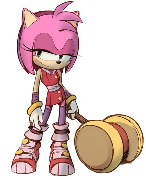 Amy Rose - Characters & Art - Sonic Boom | Art References ...