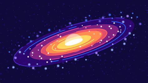 Minimal Galaxy [3840 x 2160] : MinimalWallpaper