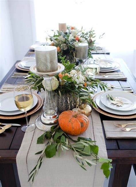 20 Thanksgiving Dining Table Setting Ideas | Artisan Crafted Iron ...