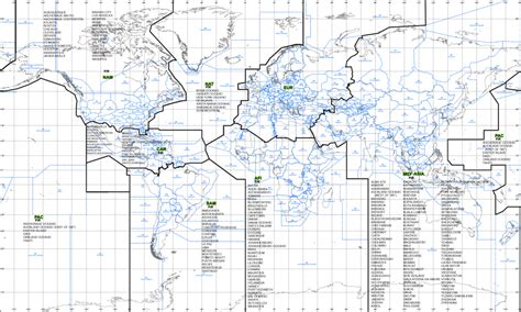 ICAO Regions | SKYbrary Aviation Safety