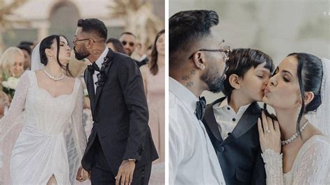 Hardik Pandya And Natasa Stankovic Renew Wedding Vows In Dreamy ...