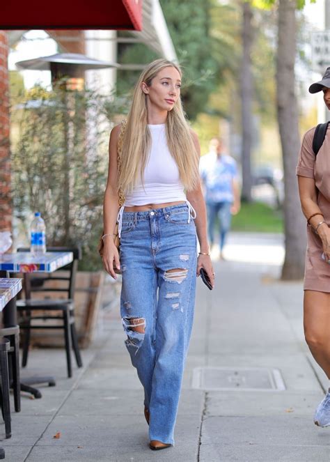 AURORA CULPO in Ripeed Denim Out in Los Angeles 10/06/2022 – HawtCelebs