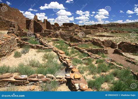 Chaco canyon stock image. Image of history, landscapes - 39833423