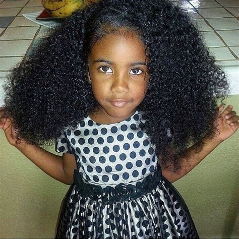 Natural Curly Hairstyles For Kids