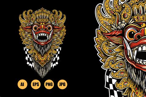 Barong Bali Illustration Graphic by Insomnia_std · Creative Fabrica