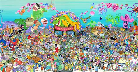 Spongebob Squarepants Characters Wallpaper - Anime Wallpaper