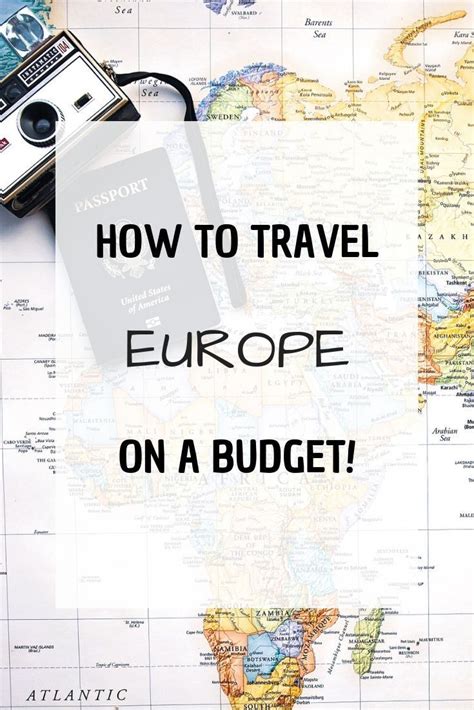 How to Travel (Europe) on a Budget | Europe on a budget, Budget travel ...