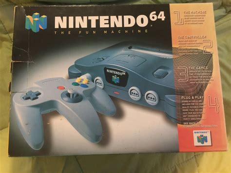 Total in Box Nintendo 64 System Console N64 BOX FADED COLOR - iCommerce ...