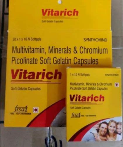 Vitarich Capsules at Rs 450/box | Nutritional Supplements in Prayagraj ...