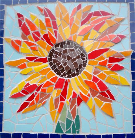 DSCN0866.JPG 1,558×1,600 pixels | Sunflower mosaic, Mosaic flowers ...