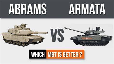 M1A2 Abrams vs T-14 Armata - YouTube