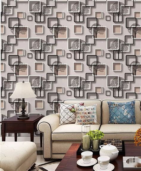 Buy RoseCraft 3D Abstract 57 sq ft Wallpaper Painted ‎RC8132 Online in ...