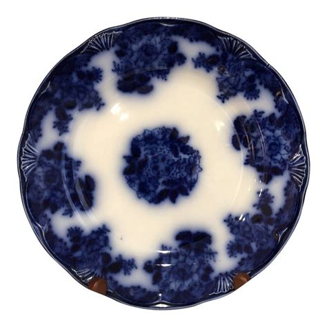 English Traditional Flow Blue Plate in 2020 | Flow blue china, Blue ...