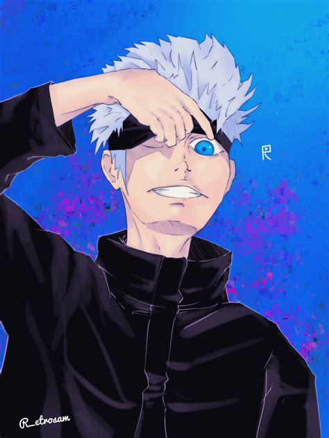 Gojo satoru fan art : r/JuJutsuKaisen