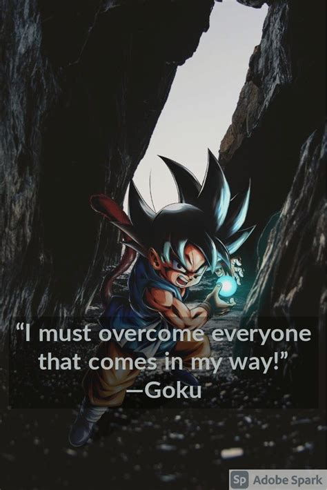 30+ Fearless GOKU Quotes You Must Read | goku quotes dbz | Goku quotes ...