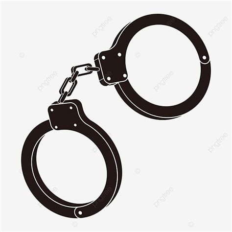 Handcuff Cartoon Clipart Transparent PNG Hd, Cartoon Vector Handcuffs ...