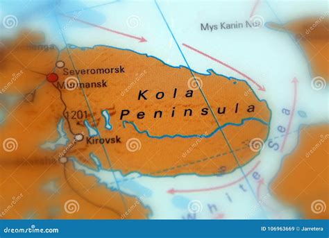 Kola Peninsula, Russia stock image. Image of destination - 106963669