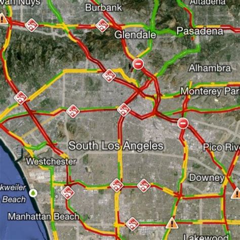 Traffic Map Los Angeles – Map Of The World