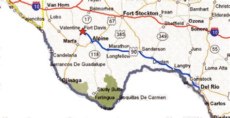 Del Rio Texas Map - Vilma Jerrylee