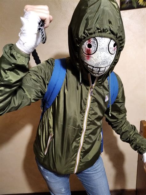 My legion cosplay for halloween with the backpack from the never stop ...