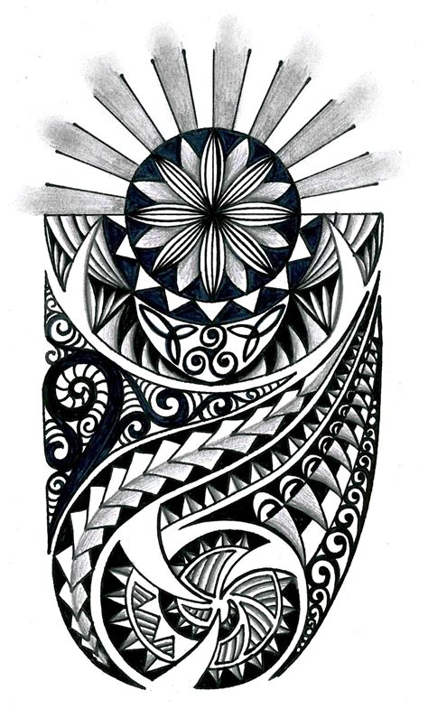 15 Hawaiian Tribal Art Designs Images - Hawaiian Tribal Tattoo Designs ...