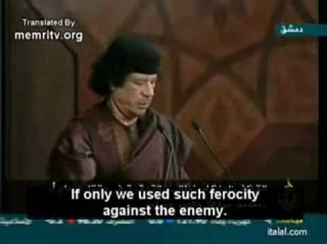 Muammar Gaddafi’s Speech Before The Arab League March, 2008 – LIBYA 360 ...