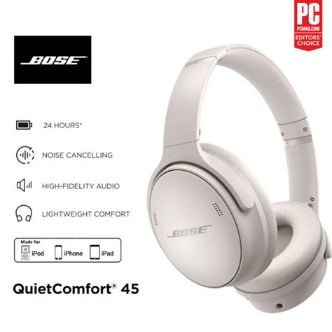 【3 Months Warranty】Bose QuietComfort 45 (QC45) Wireless Bluetooth ...