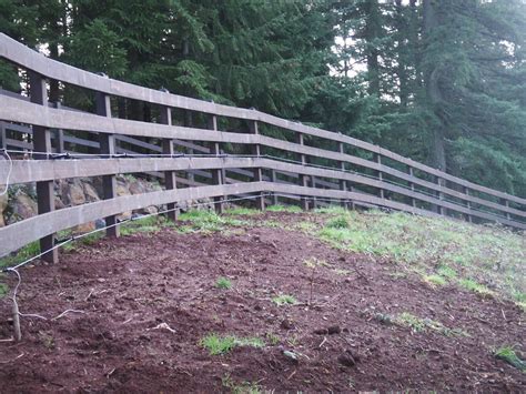 Wooden Farm Fence Designs Pacific Fence Wire