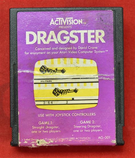 Hot Spot Collectibles and Toys - Activision Dragster Game