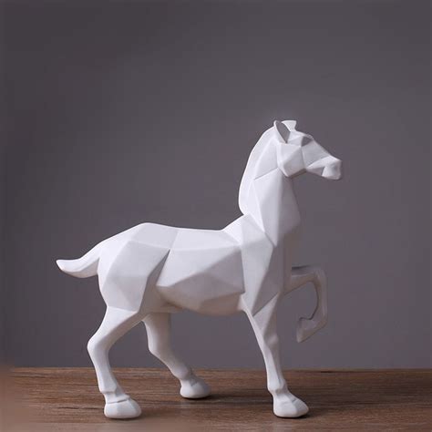 Abstract White Horse Statue in 2020 (With images) | Horse sculpture ...