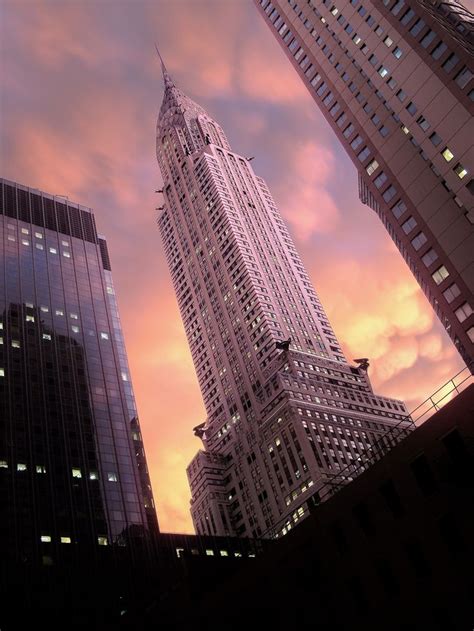 Chrysler building storm sunset 3 | New york city manhattan, New york ...