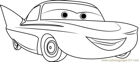 Flo Coloring Page for Kids - Free Cars Printable Coloring Pages Online ...