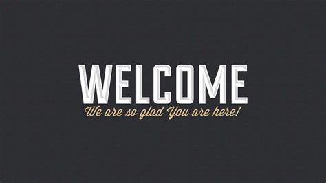 Welcome Wallpapers - Wallpaper Cave