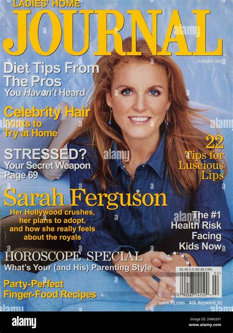 Vintage cover from the February 2003 issue of "Ladies' Home Journal ...